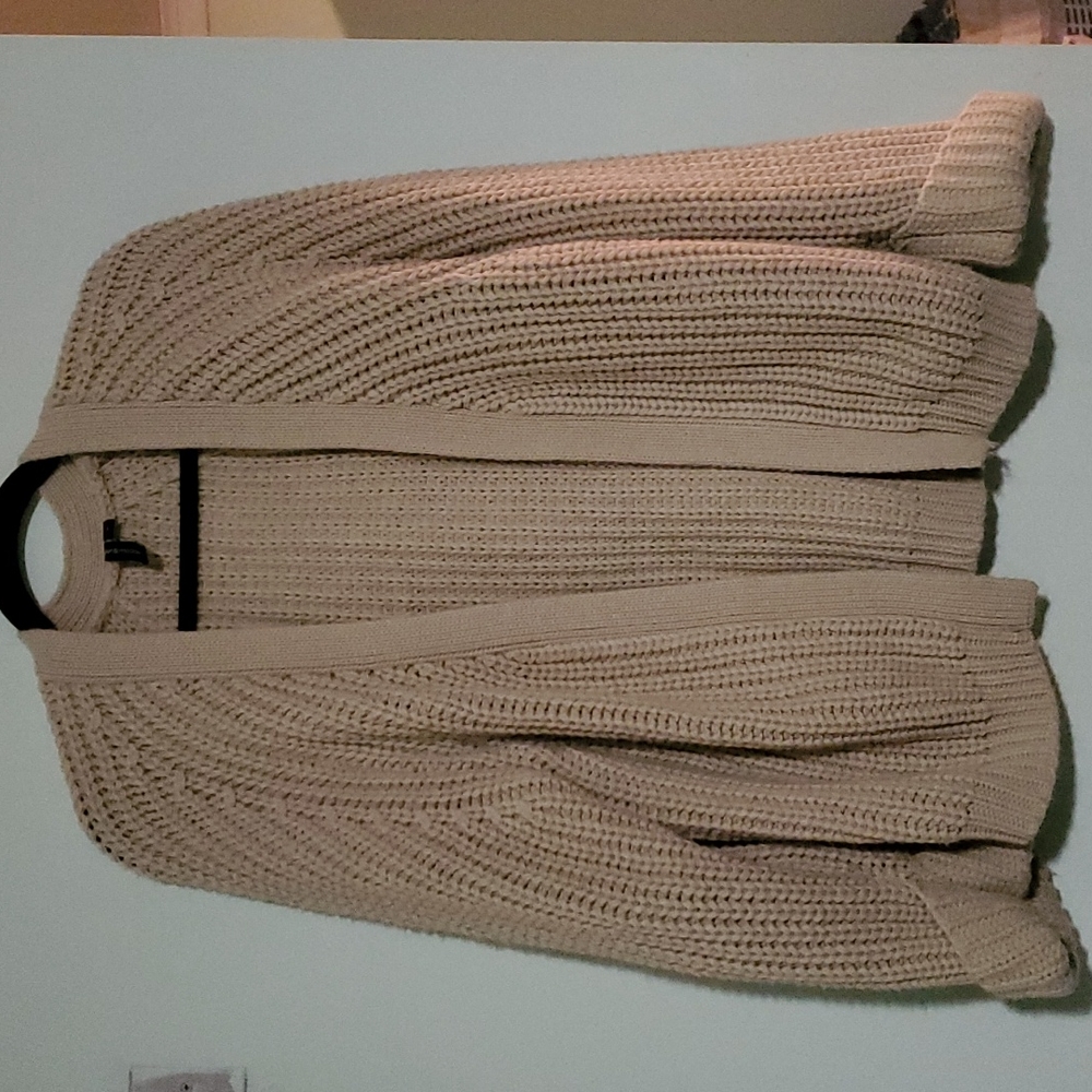 Small Moon & Madison Oatmeal Cardigan